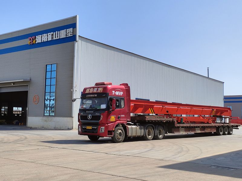 電動葫蘆門式起重機(jī)  MHxh10t—14m 外懸3.5/1.5m 制作完成，發(fā)往青海交付客戶使用